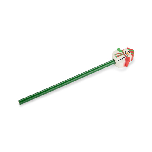 OŁÓWEK z gumką CHRISTMAS - Choinka