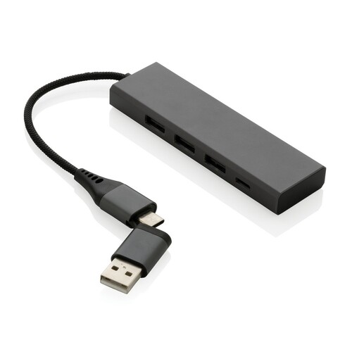 hub-usb-20-z-usb-c-aluminium-z-recyklingu