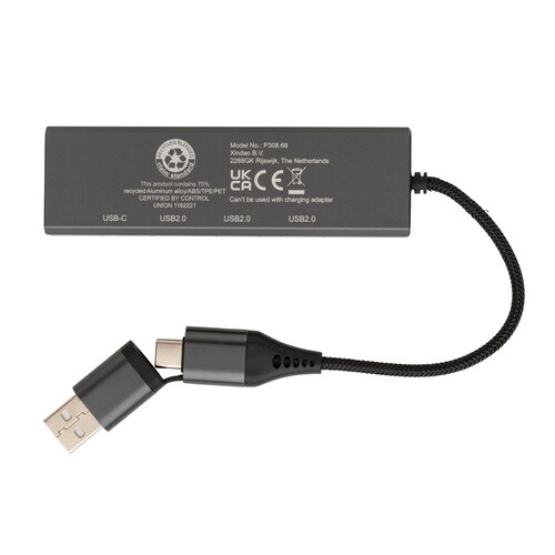 hub-usb-20-z-usb-c-aluminium-z-recyklingu