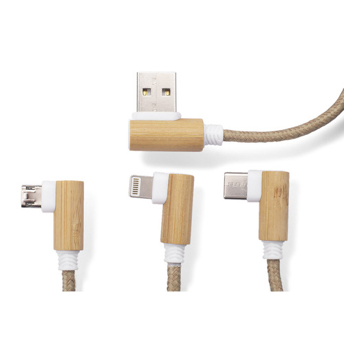 Kabel USB 3 w 1 FLAX